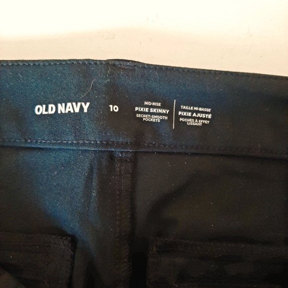 NEW Old Navy Pixie Skinny Black Dress Pants - Picture 4 of 6